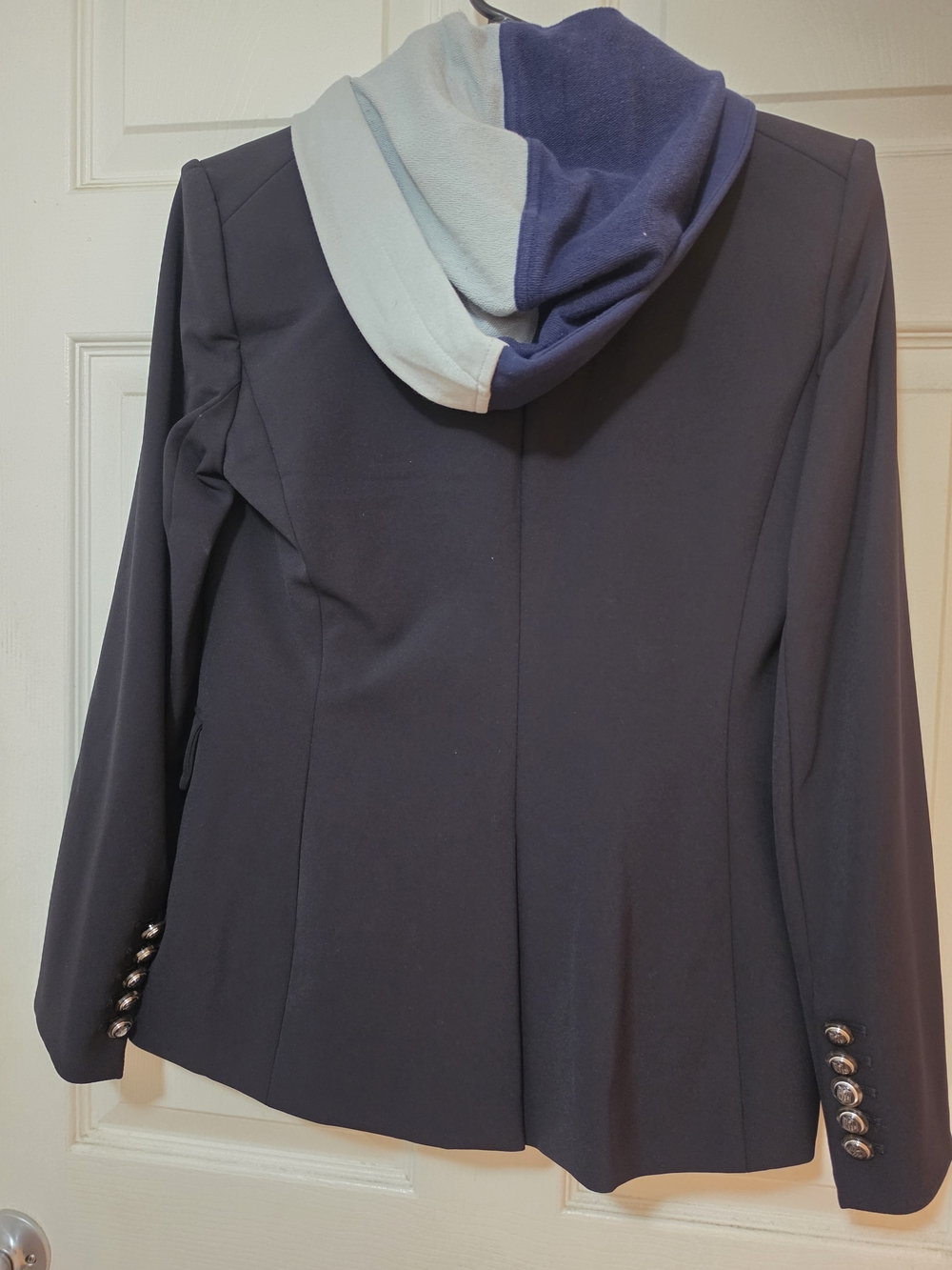 Veronica Beard Navy Patriots Logo Blazer - Picture 3 of 6